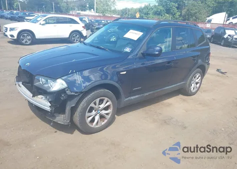 2010 BMW X3 xDrive30I z USA, uszkodzony, nr VIN WBXPC9C48AWJ33759